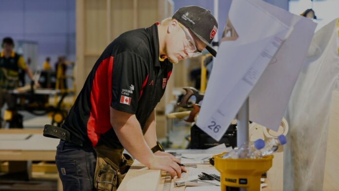 Logan Peters wins Medal for Excellence at WorldSkills in Shanghai, China. | Photo: Lakeland College